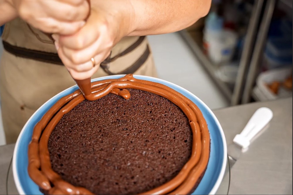 Kakaós tortaalap és csokoládékrém