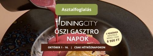 Fedezd fel a Cziniel Budakeszi DiningCity menüjét őszíi ízekkel - étterem budakeszin